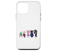 Carcasa para iPhone 12 Mini Voces Sprunky | Fun Computer Wenda Pinki Jevin Negro