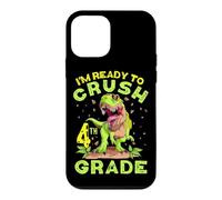 Carcasa para iPhone 12 Mini Volver a la Escuela Cuarto Grado Crush Dinosaur