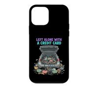 Carcasa para iPhone 12 Mini VR Gaming Left Alone with A Credit Card Funny Hobby