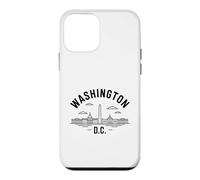 Carcasa para iPhone 12 Mini Washington D.C. Horizonte Vintage