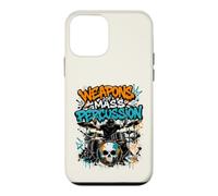 Carcasa para iPhone 12 Mini Weapons of Mass - Batería de percusión con diseño de Calavera