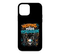 Carcasa para iPhone 12 Mini Weapons of Mass - Batería de percusión con diseño de Calavera