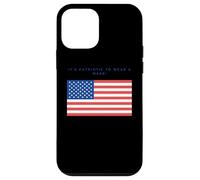 Carcasa para iPhone 12 Mini Wearing a Mask is Patriotic