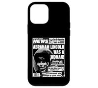 Carcasa para iPhone 12 Mini Weekly World News - Lincoln Was a Woman Cover