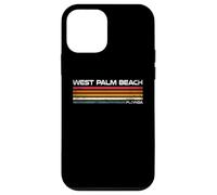 Carcasa para iPhone 12 Mini West Palm Beach Florida Diseño Retro West Palm Beach FL