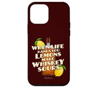 Carcasa para iPhone 12 Mini Whiskey Quote When Life Hands You Lemons Whiskey