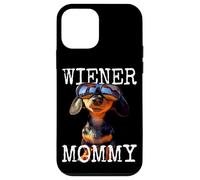 Carcasa para iPhone 12 Mini Wiener Mommy Teckel Mamá Día de la Madre Mom Mamá Salchicha
