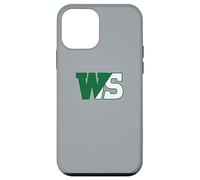 Carcasa para iPhone 12 Mini William Smith College Heron's WS Monograma Logo - HWSC