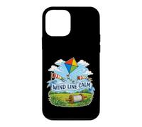 Carcasa para iPhone 12 Mini Wind Line Calm Cometa Carrete Viento