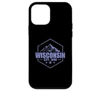 Carcasa para iPhone 12 Mini Wisconsin EST. 1848 Estados Unidos de América