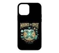 Carcasa para iPhone 12 Mini X Marks The Spot Adventure Espera Tesoro Digital náutico