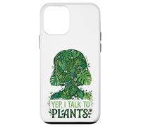 Carcasa para iPhone 12 Mini Yep, I Talk To Plants Botanical Lover Funny Gardener