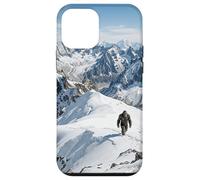 Carcasa para iPhone 12 Mini Yeti Snow Mountain Peak - Gráfico Misterioso de Criatura Oculta