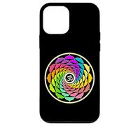 Carcasa para iPhone 12 Mini Yoga Meditación Fitness Espiritual Om Flor de Loto Mandala