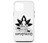 Carcasa para iPhone 12 Mini Yoga te da superpoderes Lotus Meditación Pose
