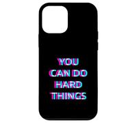 Carcasa para iPhone 12 Mini You Can Do Hard Things Teacher Motivational Emotional Happy