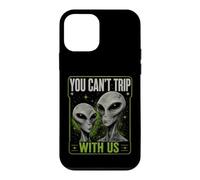 Carcasa para iPhone 12 Mini You Can't Trip with Us Funny Alien Retro Vintage UFO Graphic