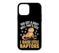 Carcasa para iPhone 12 Mini You Got A Dog Well That's Cute I Raise Little Raptors