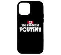 Carcasa para iPhone 12 Mini You Had Me At Poutine Canadian Fries Canada Flag Home Pride