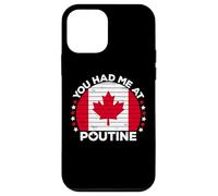 Carcasa para iPhone 12 Mini You Had Me At Poutine Canadian Fries Canada Flag Home Pride
