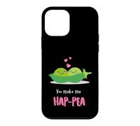 Carcasa para iPhone 12 Mini You Make Me HAP-Pea Heart Valentine Men Women Love Adult