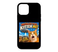 Carcasa para iPhone 12 Mini You've Got To Be Kitten Me Funny Cat UFO Flying Saucer