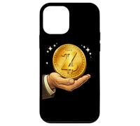 Carcasa para iPhone 12 Mini Z Coin Crypto Crypto Design Camiseta para el Amor de la Moneda Digital