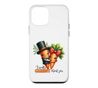 Carcasa para iPhone 12 Mini Zanahoria Pareja Juego de Palabras I Really Zanahoria Acerca de ti