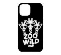 Carcasa para iPhone 12 Mini Zoo Wild Dad Safari Vida Silvestre Familia Animal Viaje a Juego