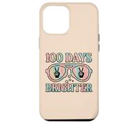 Carcasa para iPhone 12 Pro MAX 100 Day Brighter Gafas de Sol 100th Day School Mujeres, Hombres Niños