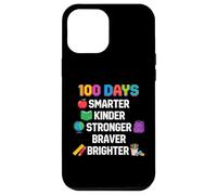 Carcasa para iPhone 12 Pro MAX 100 Days Smarter Kinder Stronger Brighter Smarter