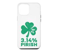 Carcasa para iPhone 12 Pro MAX 3.14% Pirish Pi Día y San Patricio Matemáticas Profesor Irlandés Divertido
