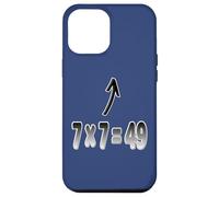 Carcasa para iPhone 12 Pro MAX 7 x 7 = 49 Flecha Meme