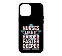 Carcasa para iPhone 12 Pro MAX A Las Enfermeras Les Gusta más difícil Más rápido Humor RCP más Profundo