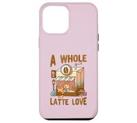 Carcasa para iPhone 12 Pro MAX A Whole Latte Love Coffee Kawaii Lindo Divertido
