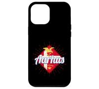 Carcasa para iPhone 12 Pro MAX Aarhus Ciudad Dinamarca Gaviota Vintage Bandera Recuerdo