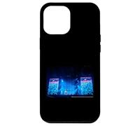 Carcasa para iPhone 12 Pro MAX AC DC Live Concert Arena Multitud Azul Escenario Luces Rock