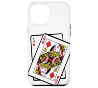 Carcasa para iPhone 12 Pro MAX Ace & Queen of Diamonds 21st Birthday Twenty One Years Old
