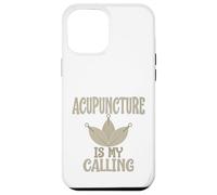 Carcasa para iPhone 12 Pro MAX Acupunturista Regalo Acupuntura Mi Llamado Acupuntura