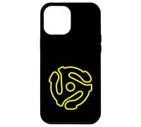Carcasa para iPhone 12 Pro MAX Adaptador de Disco Vintage de 45 RPM con Eje de música de Vinilo Retro
