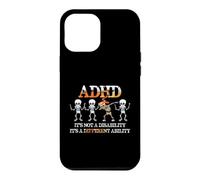 Carcasa para iPhone 12 Pro MAX ADHD It's Not Disability It's A Different Ability Skeleton