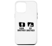 Carcasa para iPhone 12 Pro MAX Ajedrez Jugador Tu Hermano Mi Hermano Hermano Hermano