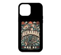 Carcasa para iPhone 12 Pro MAX Akihabara Mecánica Koi Futuro Distrito Tokio Japón Gráfico