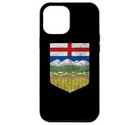 Carcasa para iPhone 12 Pro MAX Alberta Escudo DE Armas Bandera Canadiense Edmonton Calgary