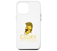 Carcasa para iPhone 12 Pro MAX Alejandro Magno Cita sobre la Gloria - Historia Griega Antigua