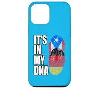 Carcasa para iPhone 12 Pro MAX Alemania y Puerto Rico mezclan el Patrimonio de ADN