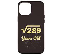 Carcasa para iPhone 12 Pro MAX Álgebra matemática de raíz Cuadrada de 17 años 289 años 2009