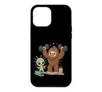 Carcasa para iPhone 12 Pro MAX Alien Bigfoot Stay Weird Funny Workout Friends