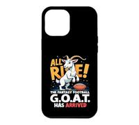 Carcasa para iPhone 12 Pro MAX All Rise The Fantasy Football Goat Has Arrived Men Women