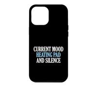 Carcasa para iPhone 12 Pro MAX Almohadilla de calefacción de Estado de ánimo y Silencio fibromialgia Guerrero